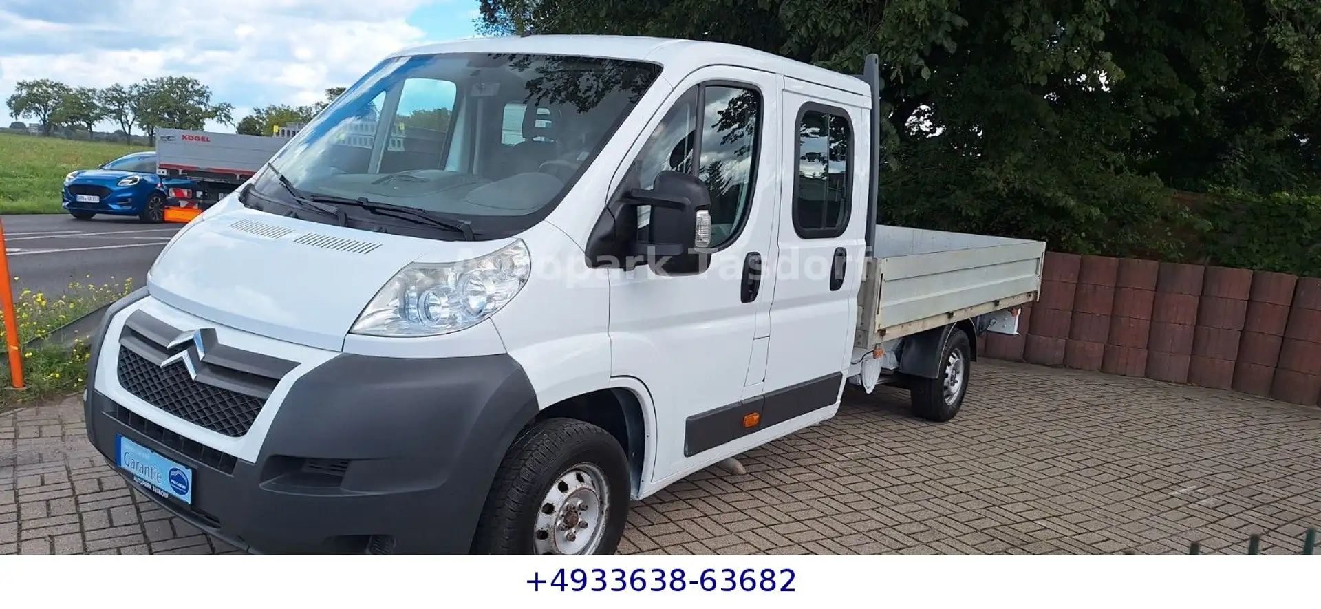 Citroen Jumper Pritsche Doka. 35 L3/Klima/7Sitze/1 Hand/ Weiß - 1