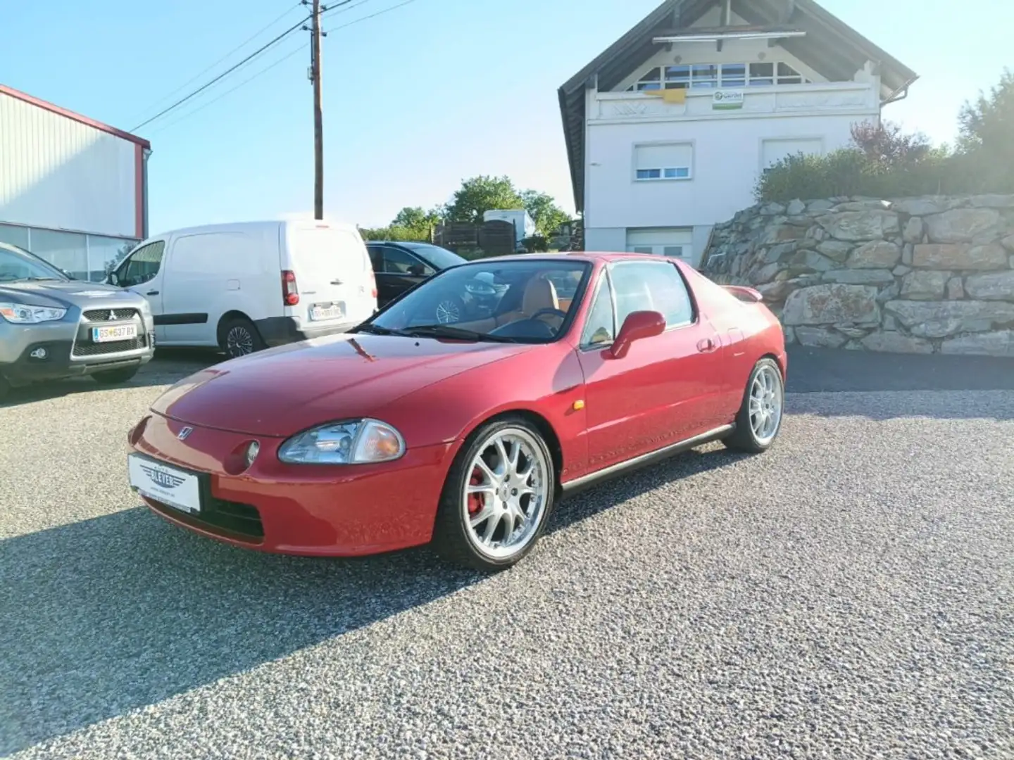 Honda Civic CRX ESI Rot - 1