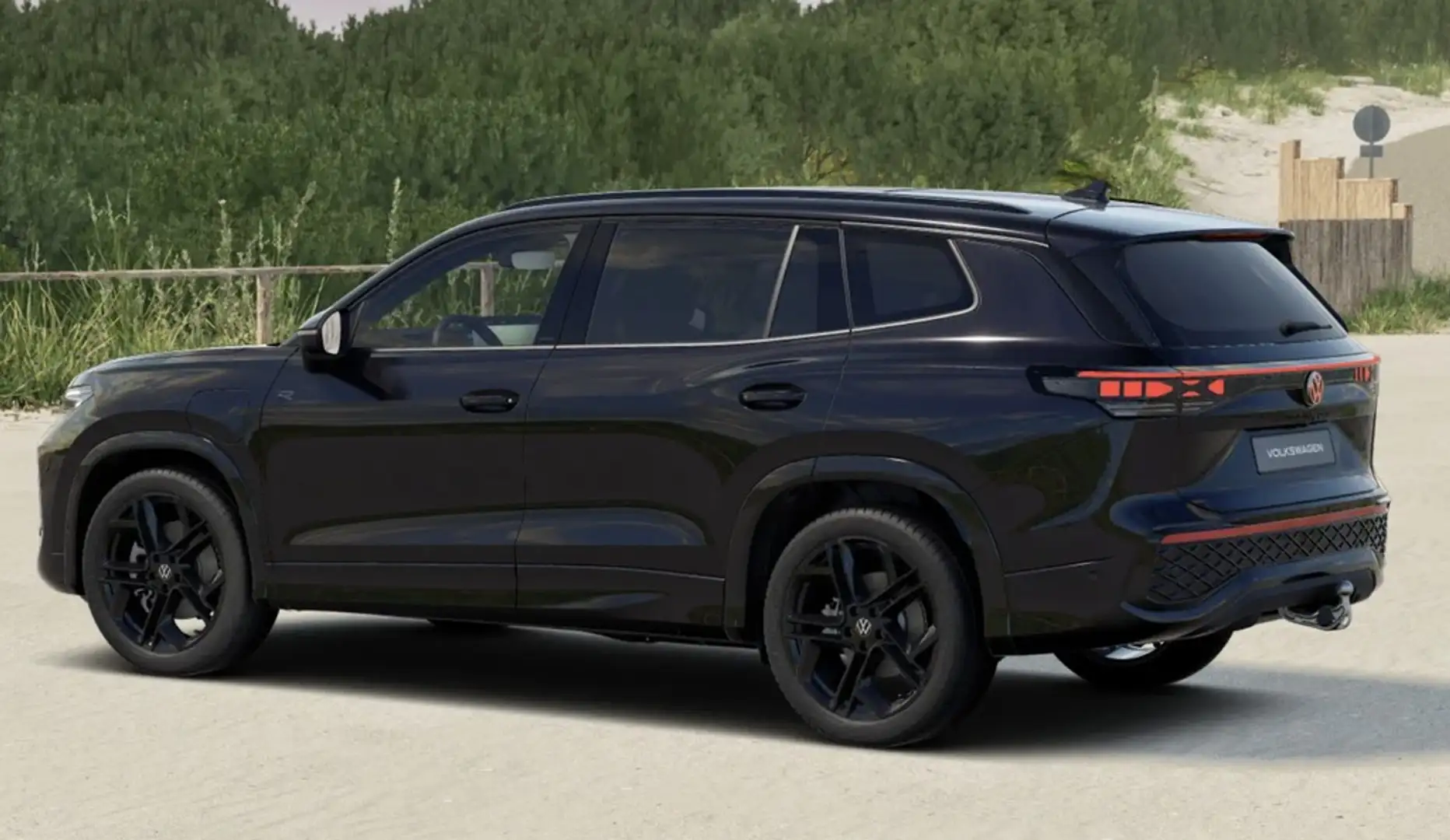 Volkswagen Tayron eHybrid Vollausstattung BlackStyle AHK Leder Hu... Schwarz - 2