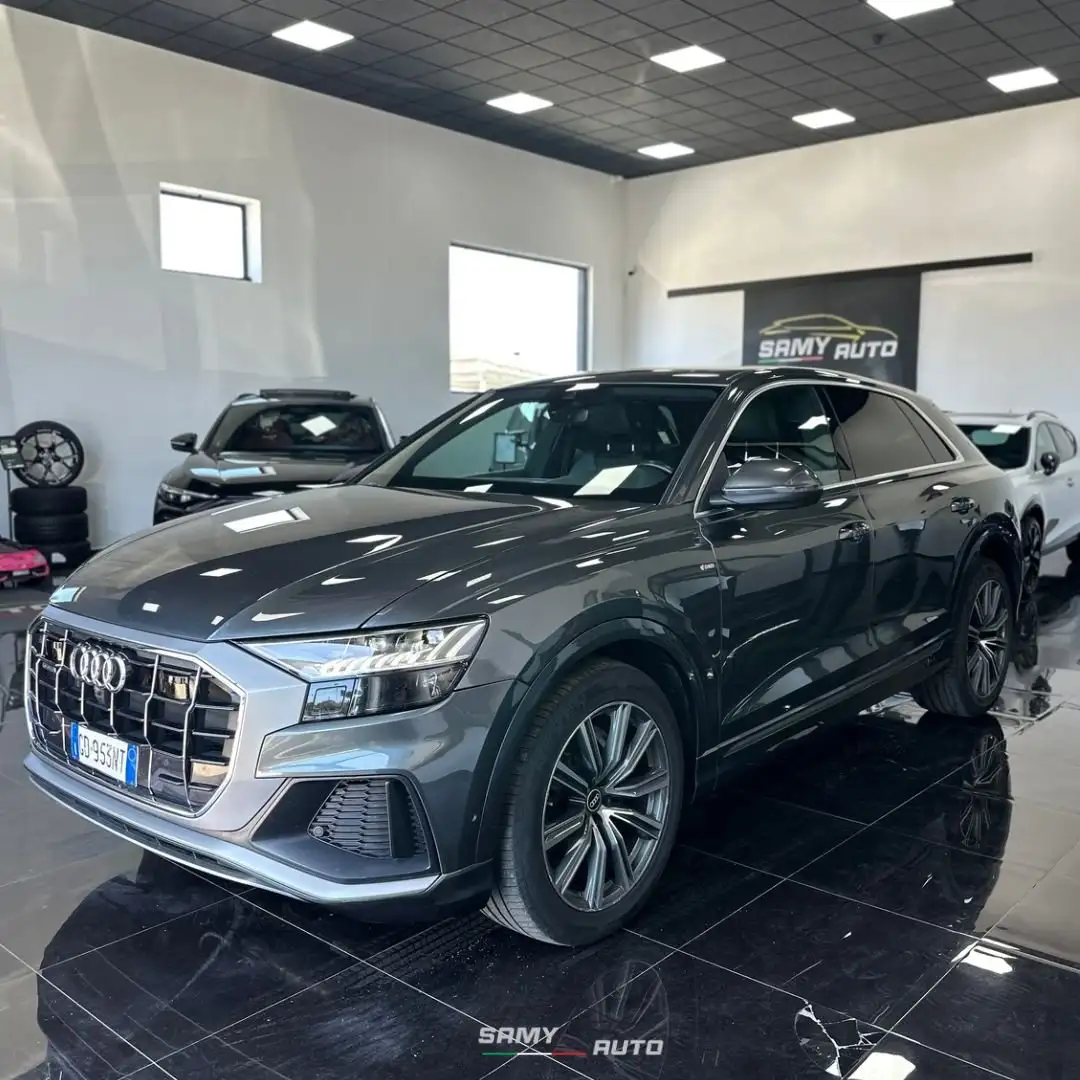 Audi Q8 Q8 I 2018 45 3.0 tdi mhev Sport quattro tiptronic Grigio - 2