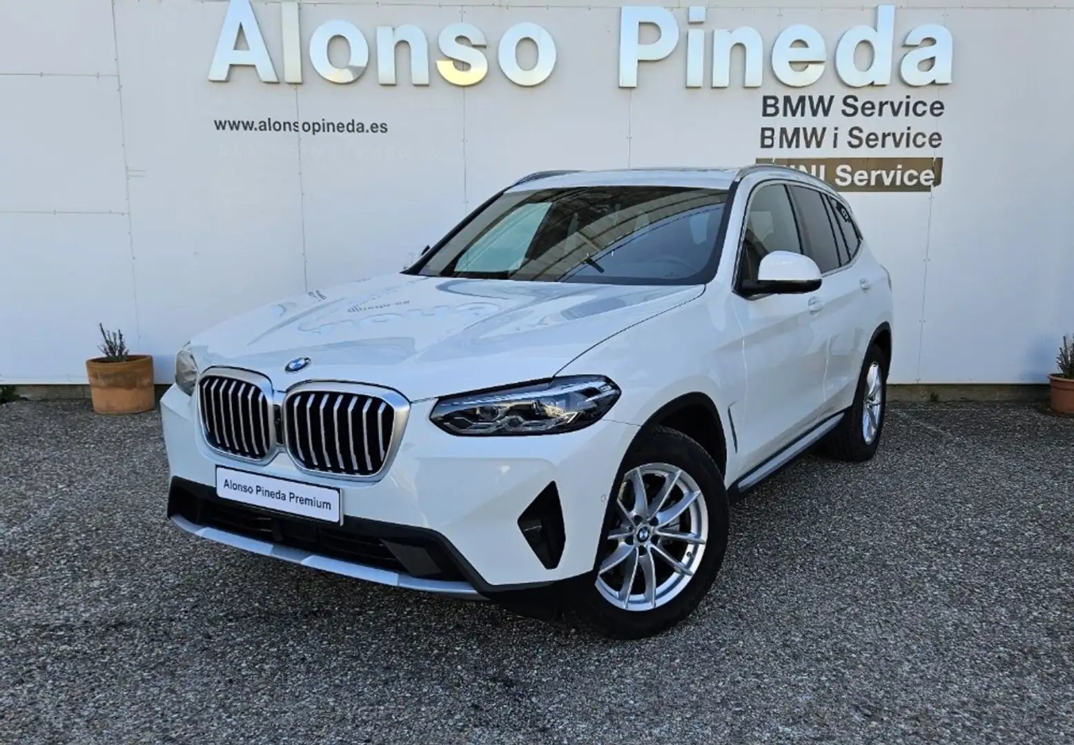 BMW X3 xDrive 20d xLine Blanc - 1