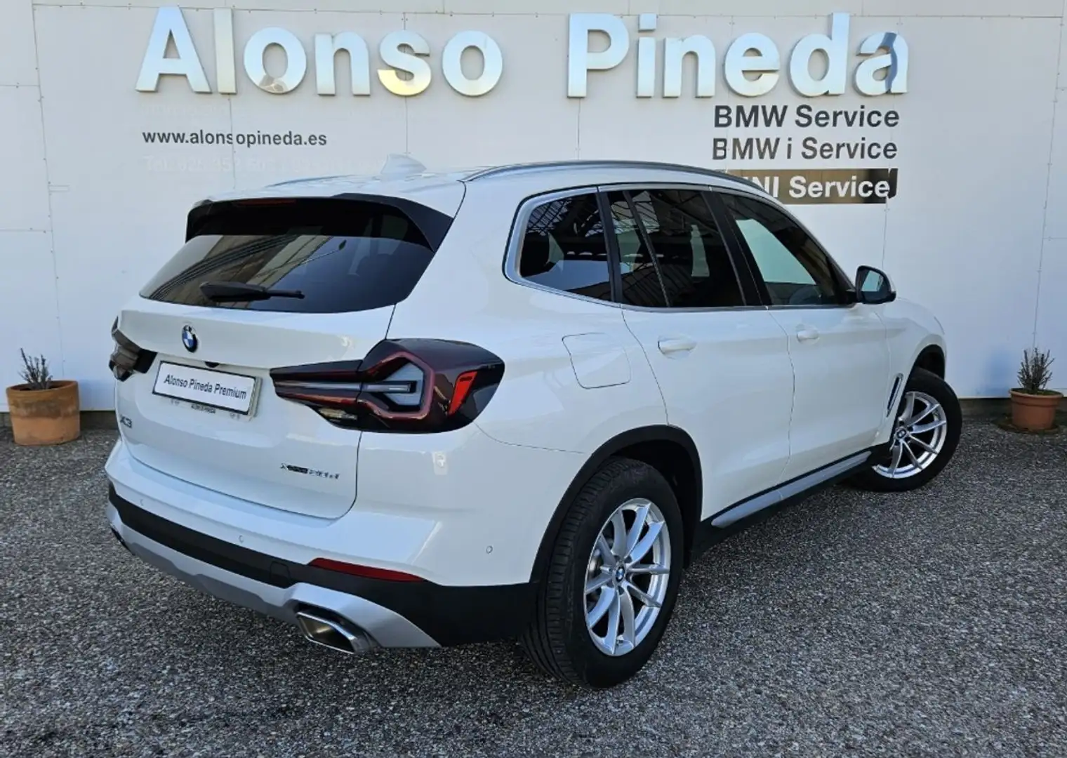 BMW X3 xDrive 20d xLine Blanc - 2