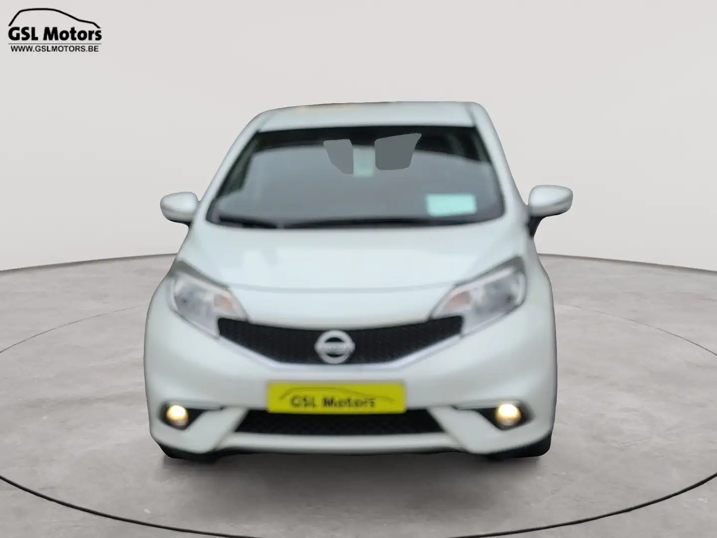 Nissan Note 1.5dCi 90cv blanc03/15 Airco GPS Caméra Cruise Blanc - 2