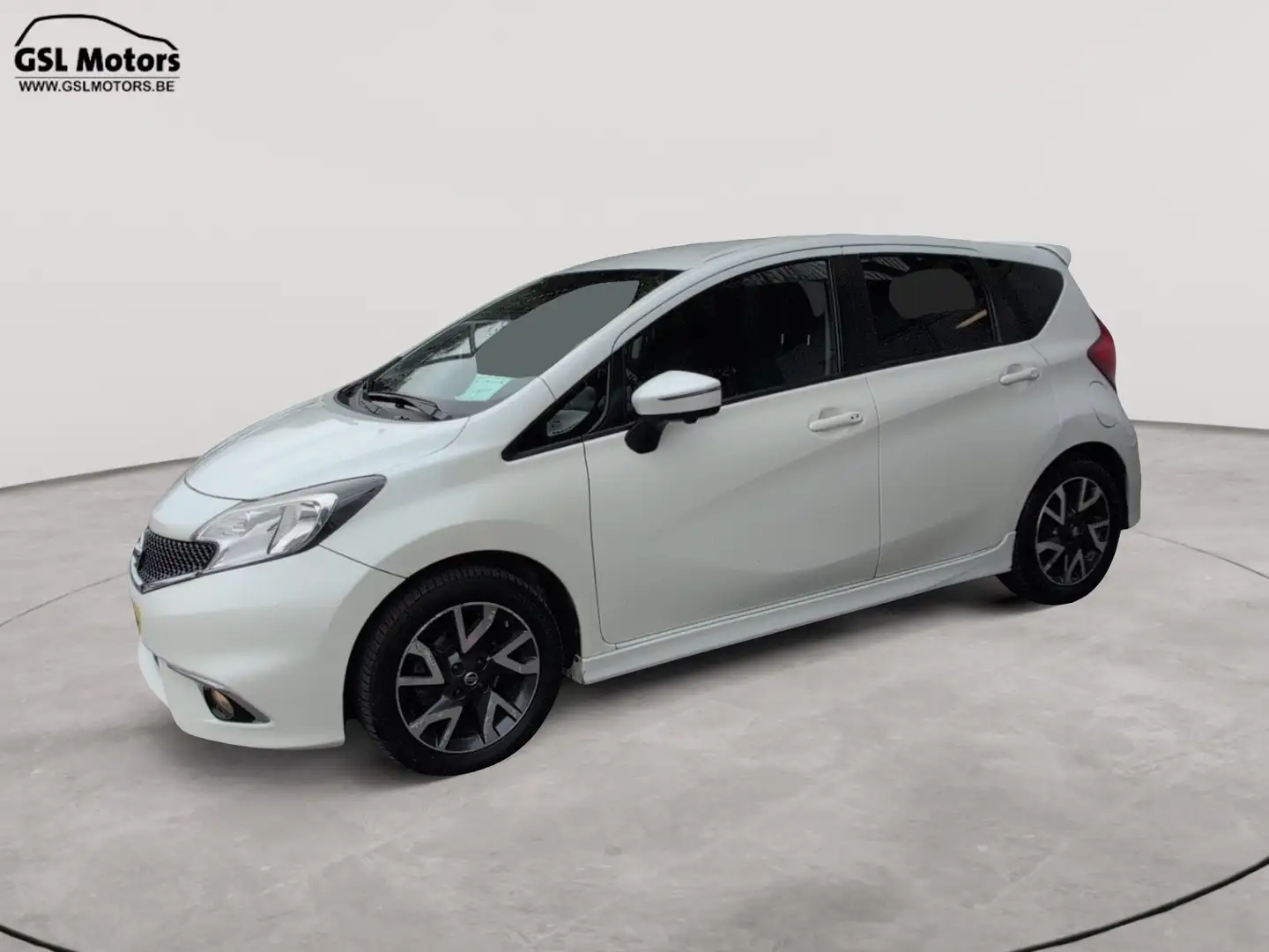 Nissan Note 1.5dCi 90cv blanc03/15 Airco GPS Caméra Cruise Blanc - 1
