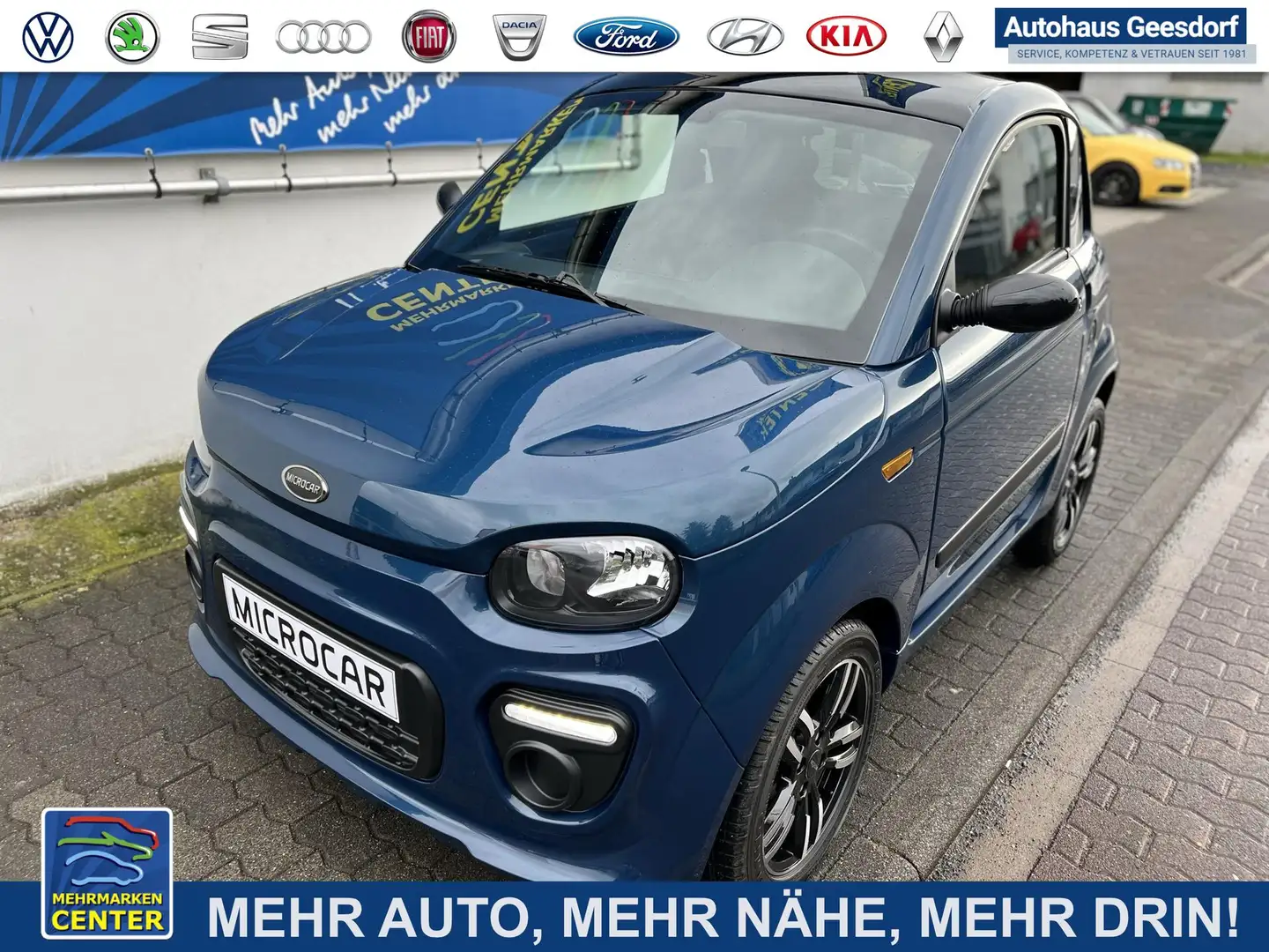 Microcar Due -sofort- Must dci, KLIMAANLAGE, Servo, Rückfahr... Blau - 1