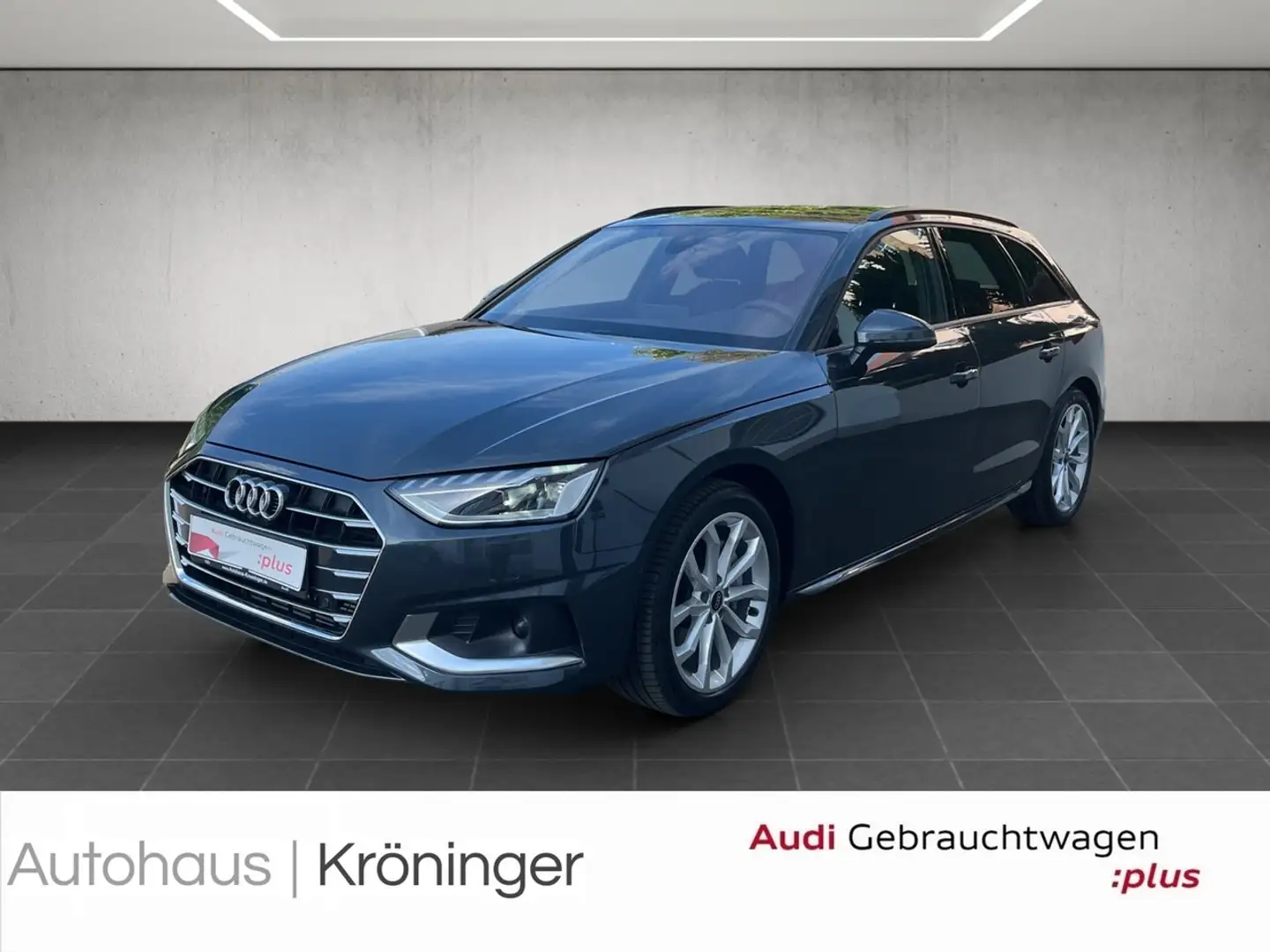 Audi A4 Avant 40 TFSI AHK Sline Navi+ LED Sound Grau - 1