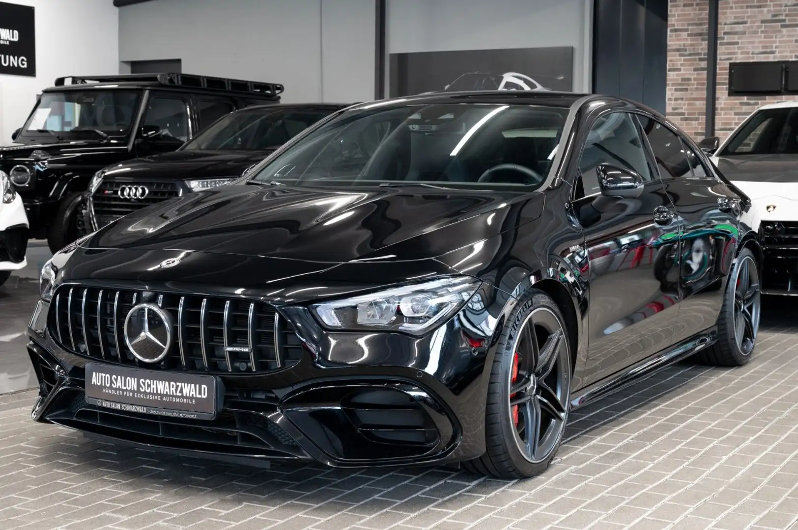 Mercedes-Benz CLA 45 AMG CLA45S AMG 4Matic|BURMESTER|LED|360°|DRIVER´S Noir - 2