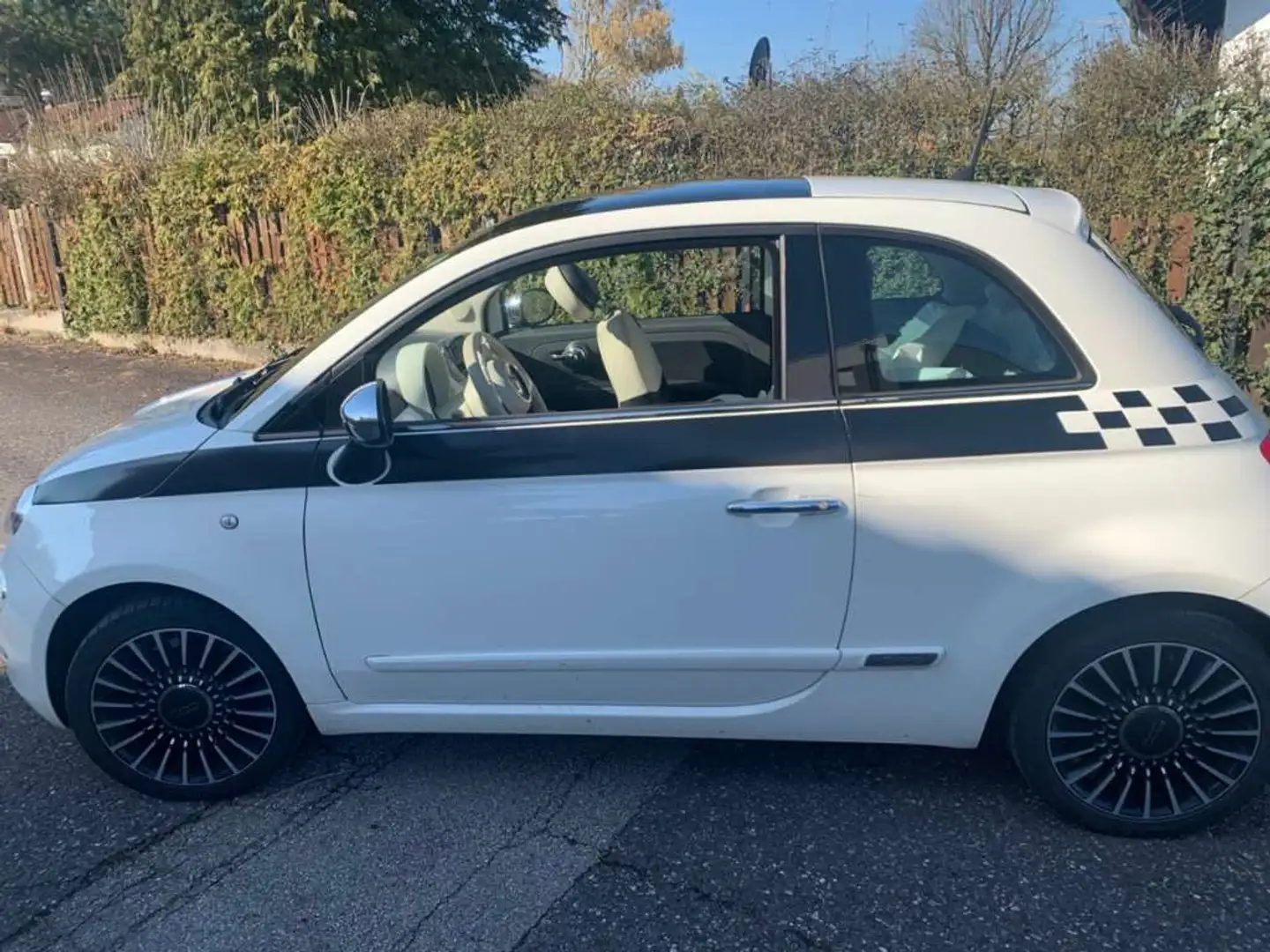 Fiat 500 500 ECO 1,2 69 Lounge Lounge Weiß - 2