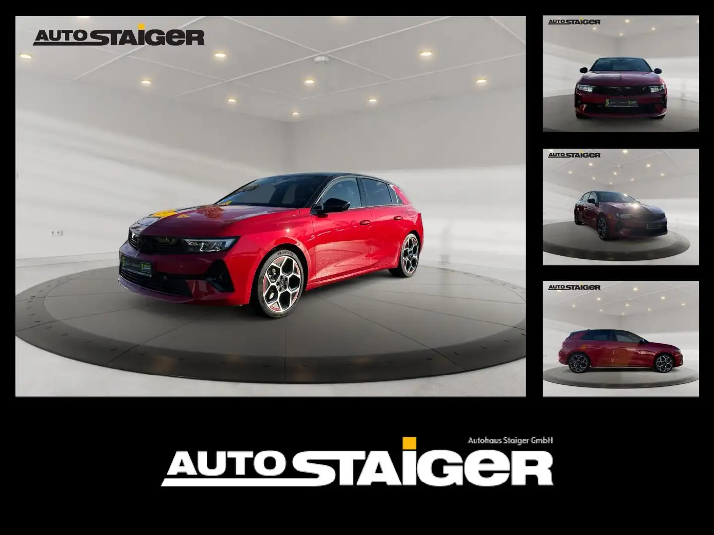 Opel Astra 1.6 Turbo Plugin GS Line ACC LED Navi Rouge - 1