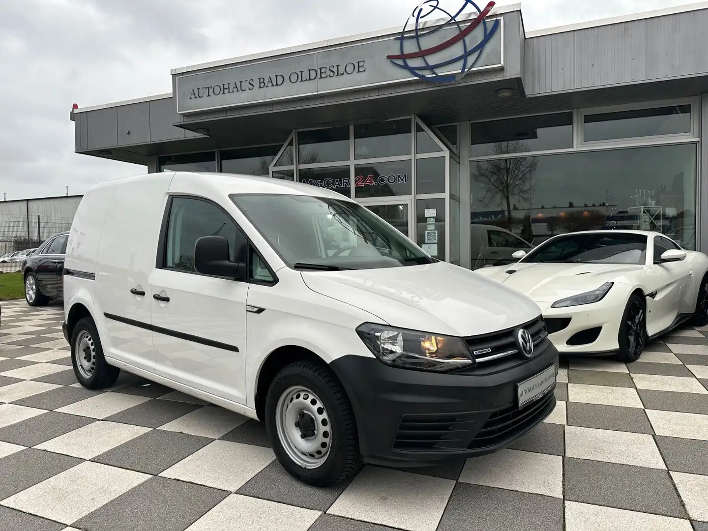 Volkswagen Caddy EcoProfi ,Navi,AHK,Ganzjahresreifen Weiß - 2