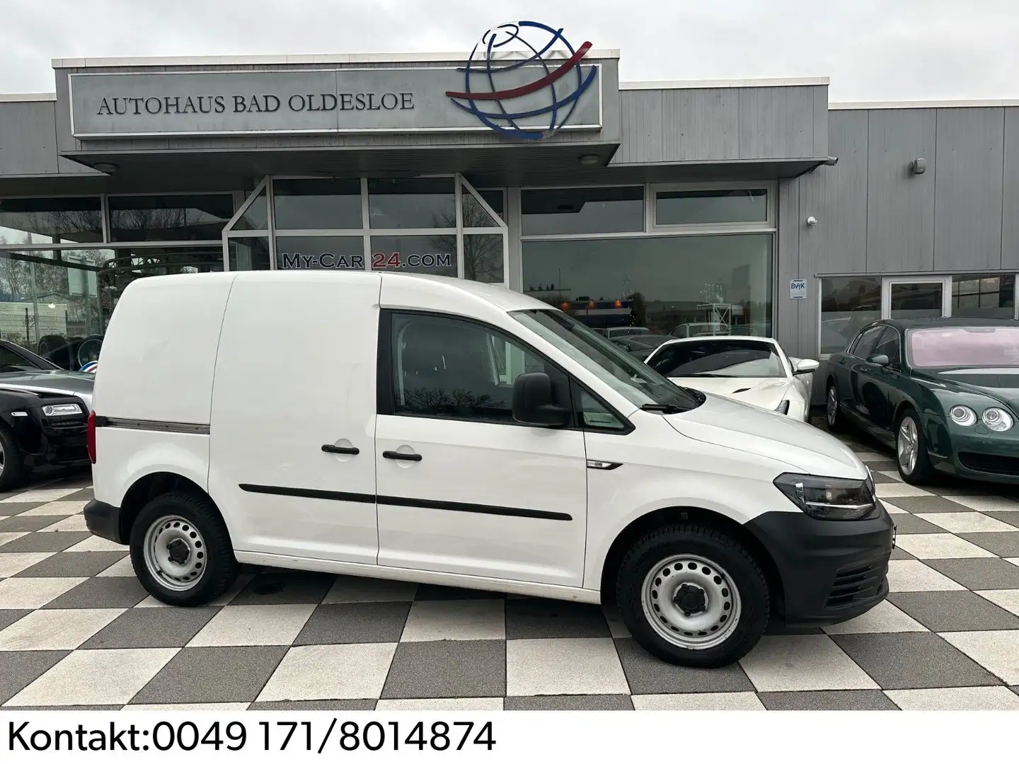 Volkswagen Caddy EcoProfi ,Navi,AHK,Ganzjahresreifen Weiß - 1