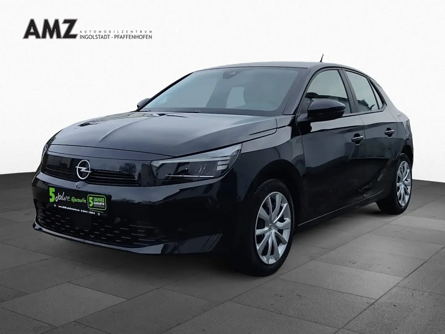 Opel Corsa F 1.2 W-PAKET PDC KAM Temp. SpurH Schwarz - 2