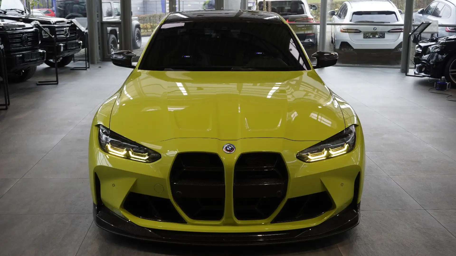 BMW M3 Competition* AERO*VOLL-CARBON*KERAMIK*F1* Jaune - 2