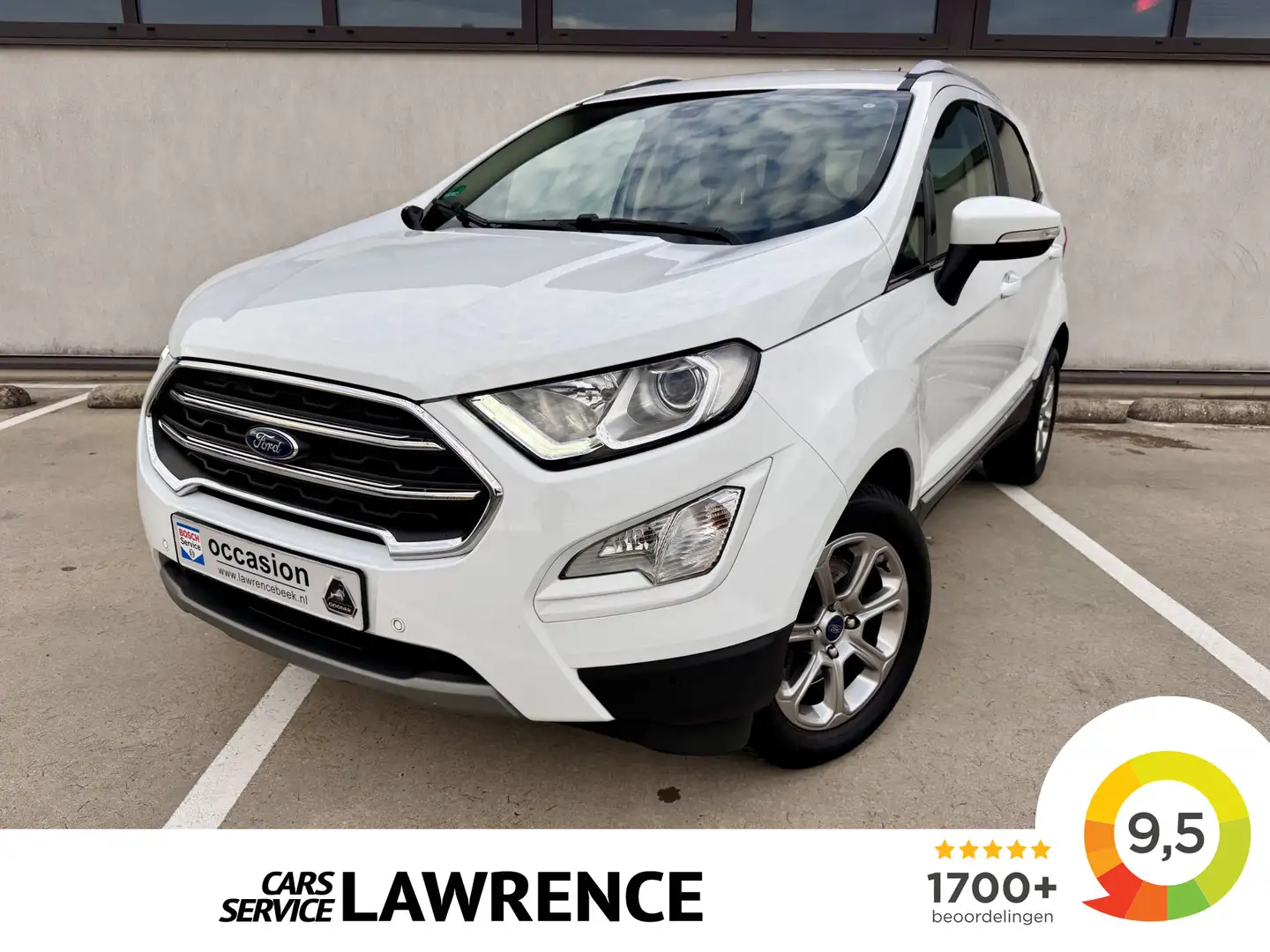 Ford EcoSport 1.0 EcoBoost Titanium | Cruise | Navi | Verw.stuur Blanco - 1