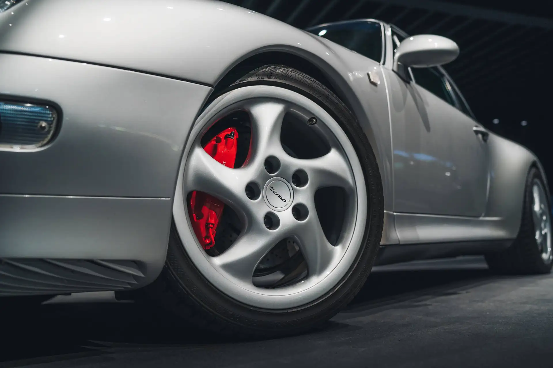 포르쉐 911 Turbo Coupe 1997 은색 사진 8