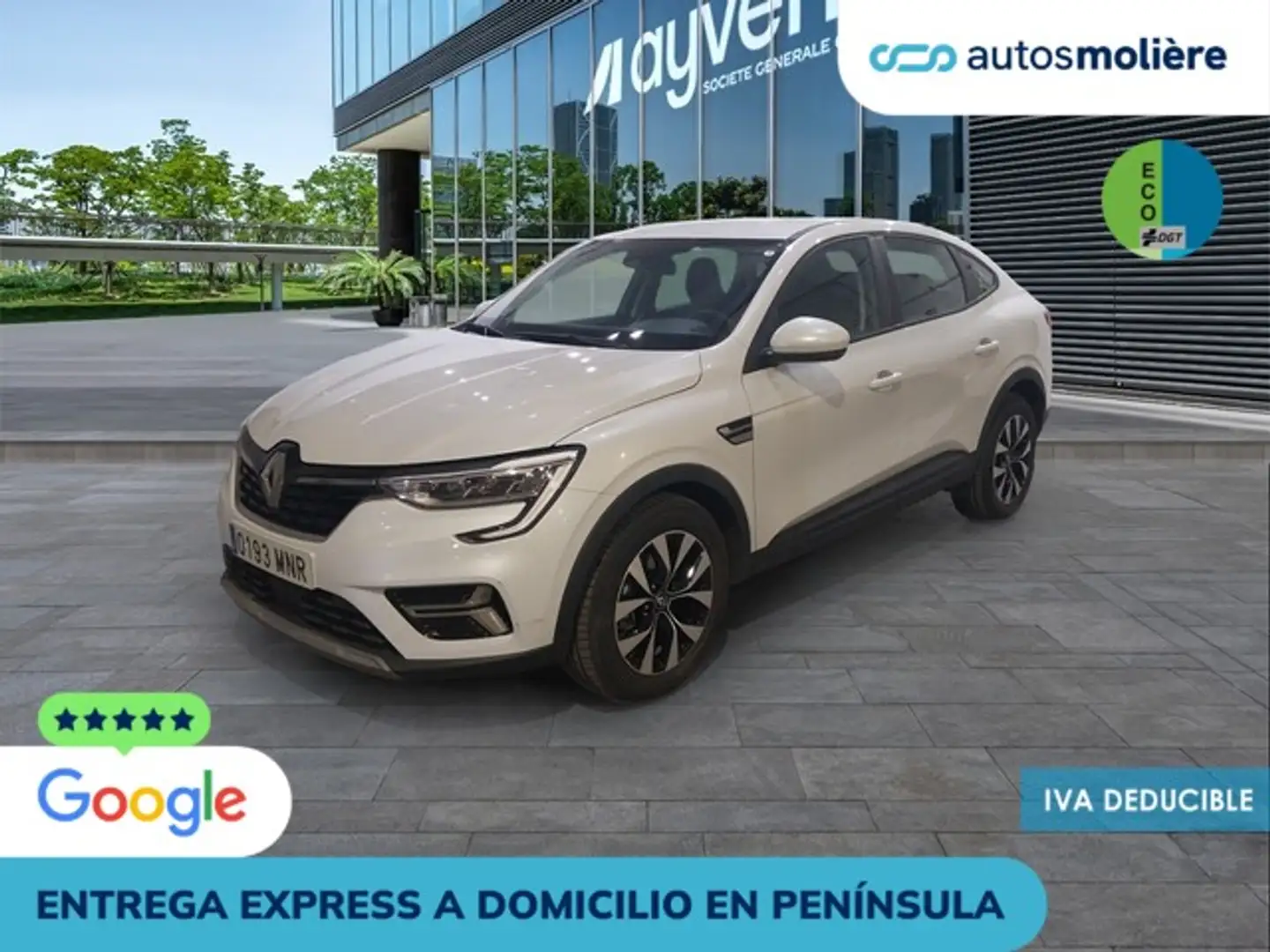 Renault Arkana 1.6 E-Tech Equilibre 105kW Blanc - 1