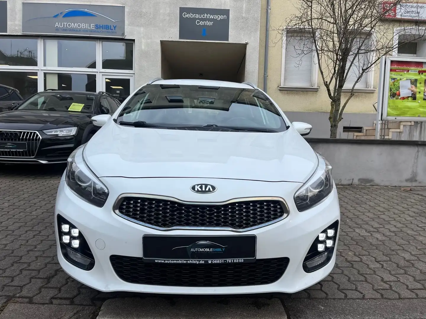 Kia Ceed / cee'd Sportswagon 1,6CRDi  GT-Line, Navi Weiß - 2