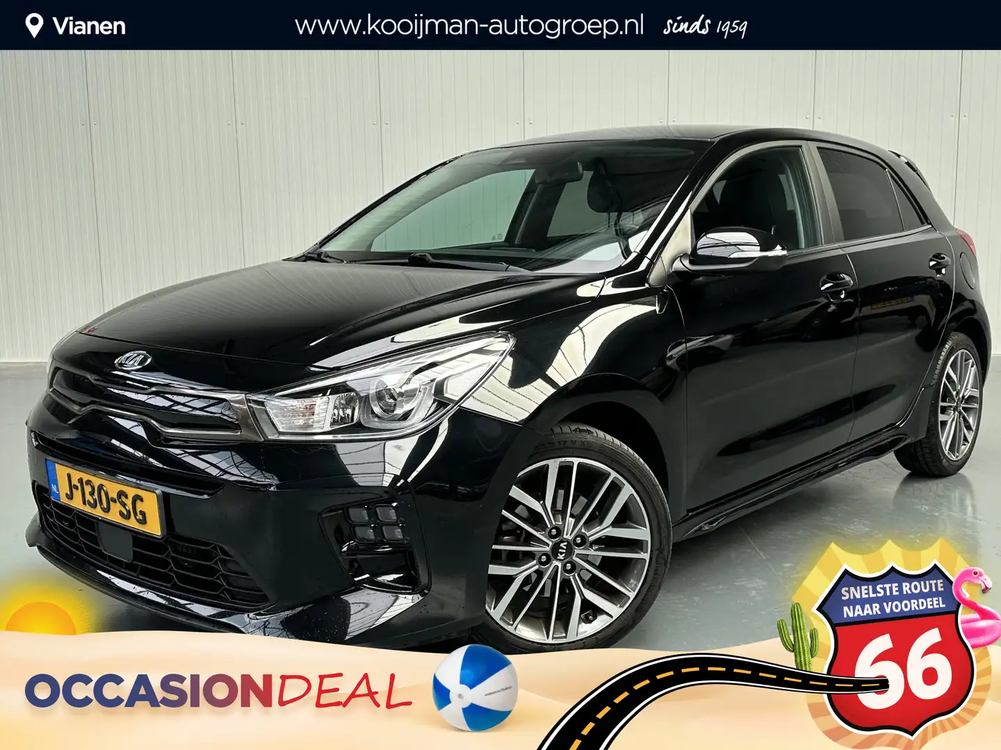 Kia Rio 1.0 T-GDi MHEV GT-Line Noir - 1