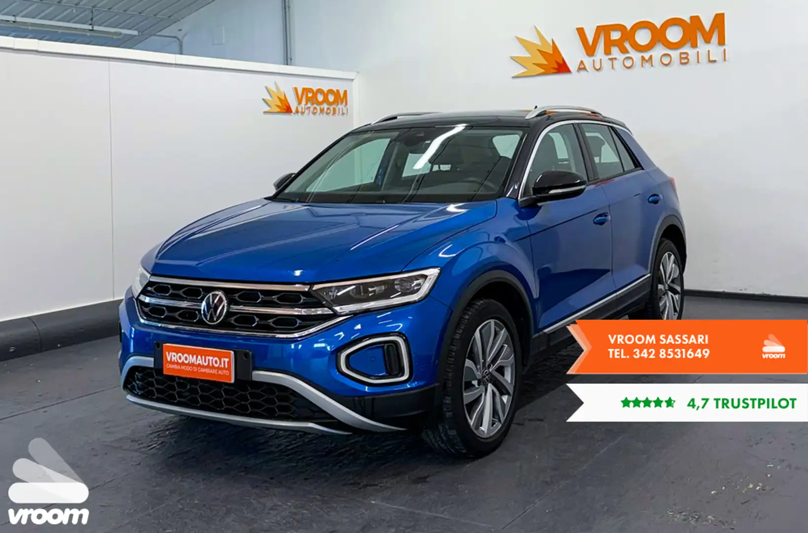 Volkswagen T-Roc T-Roc 1.5 TSI ACT Style Blauw - 1