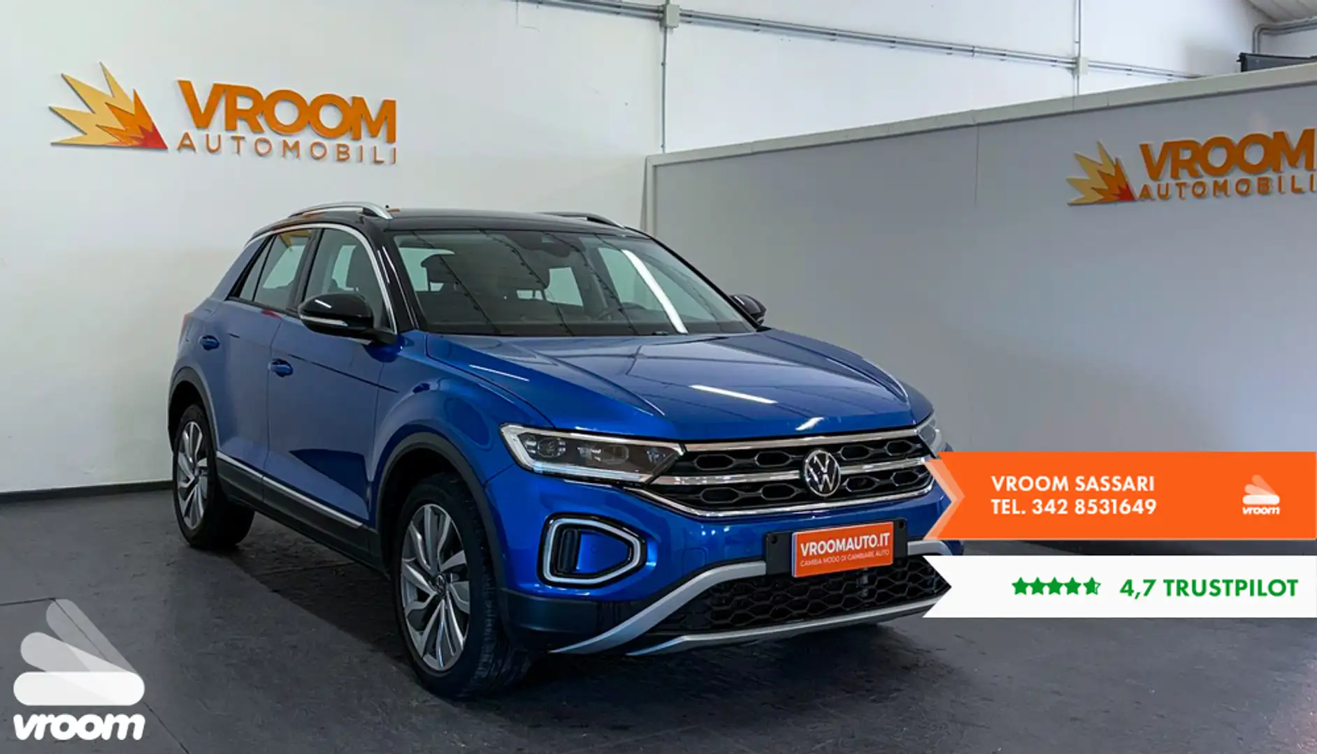 Volkswagen T-Roc T-Roc 1.5 TSI ACT Style Blauw - 2