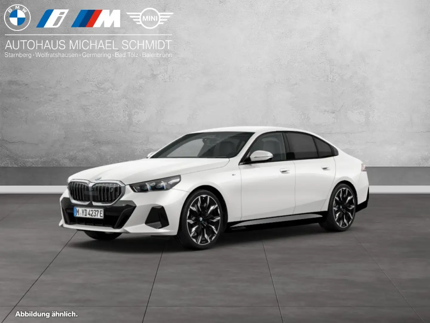 BMW i5 xDrive40 M Sportpaket Head-Up HK HiFi DAB Weiß - 1
