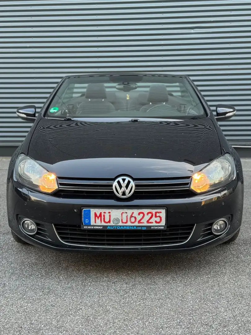 Volkswagen Golf VI Cabrio BMT/LIFE/SHZ/NAVI/PDC/EURO5 Nero - 2