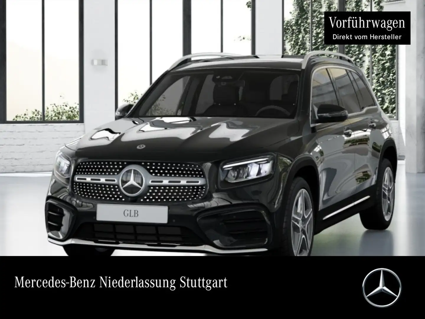Mercedes-Benz GLB 200 AMG+PANO+360°+AHK+LED+TOTW+KEYLESS+7G Schwarz - 1