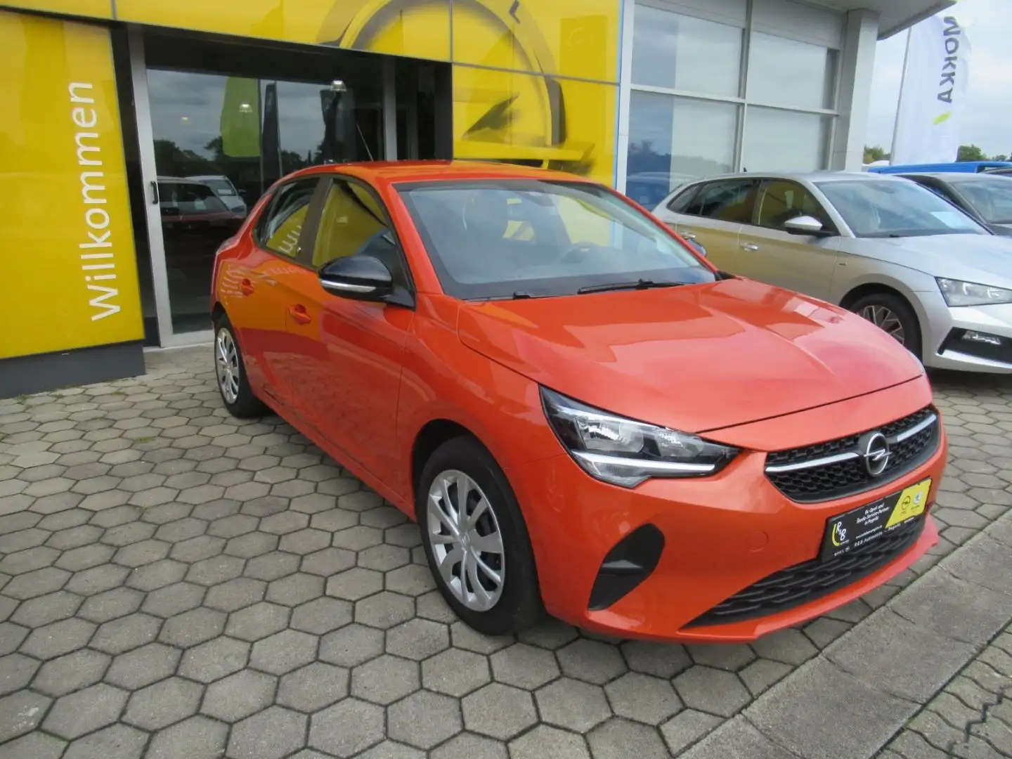 Opel Corsa -e Corsa F e Basis Klimaautomatik+ABS+ESP+B Orange - 2