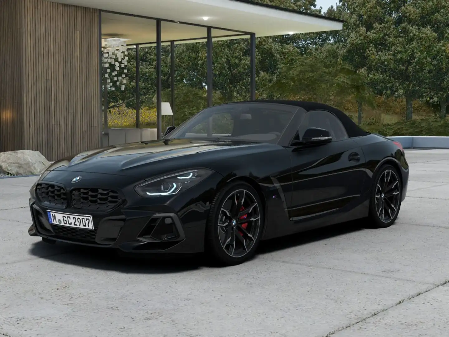 BMW Z4 M 40I Sportpaket Bluetooth HUD Navi LED Klima Чорний - 1