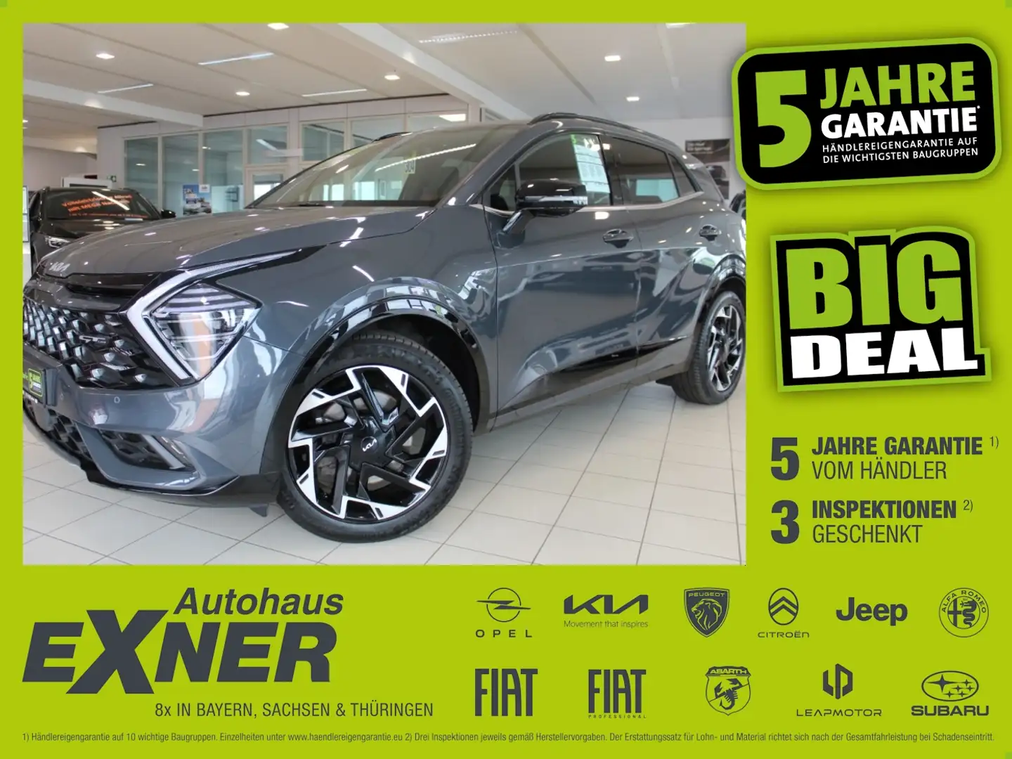 Kia Sportage 1.6 T-GDI Mild Hybrid GT-Line 4WD *Navi* - 1