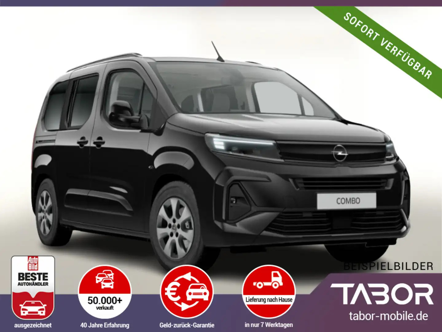 Opel Combo 1.5 D 130 AT8 GS Nav10" Kam IntelliLux Schwarz - 1