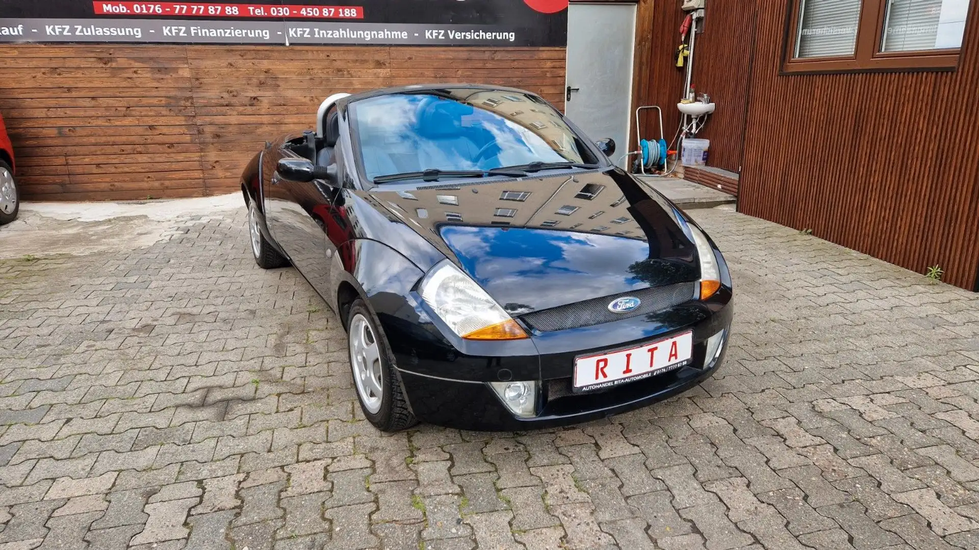 Ford Streetka 1.6 Volleder, Klima, Tüv Neu Noir - 1