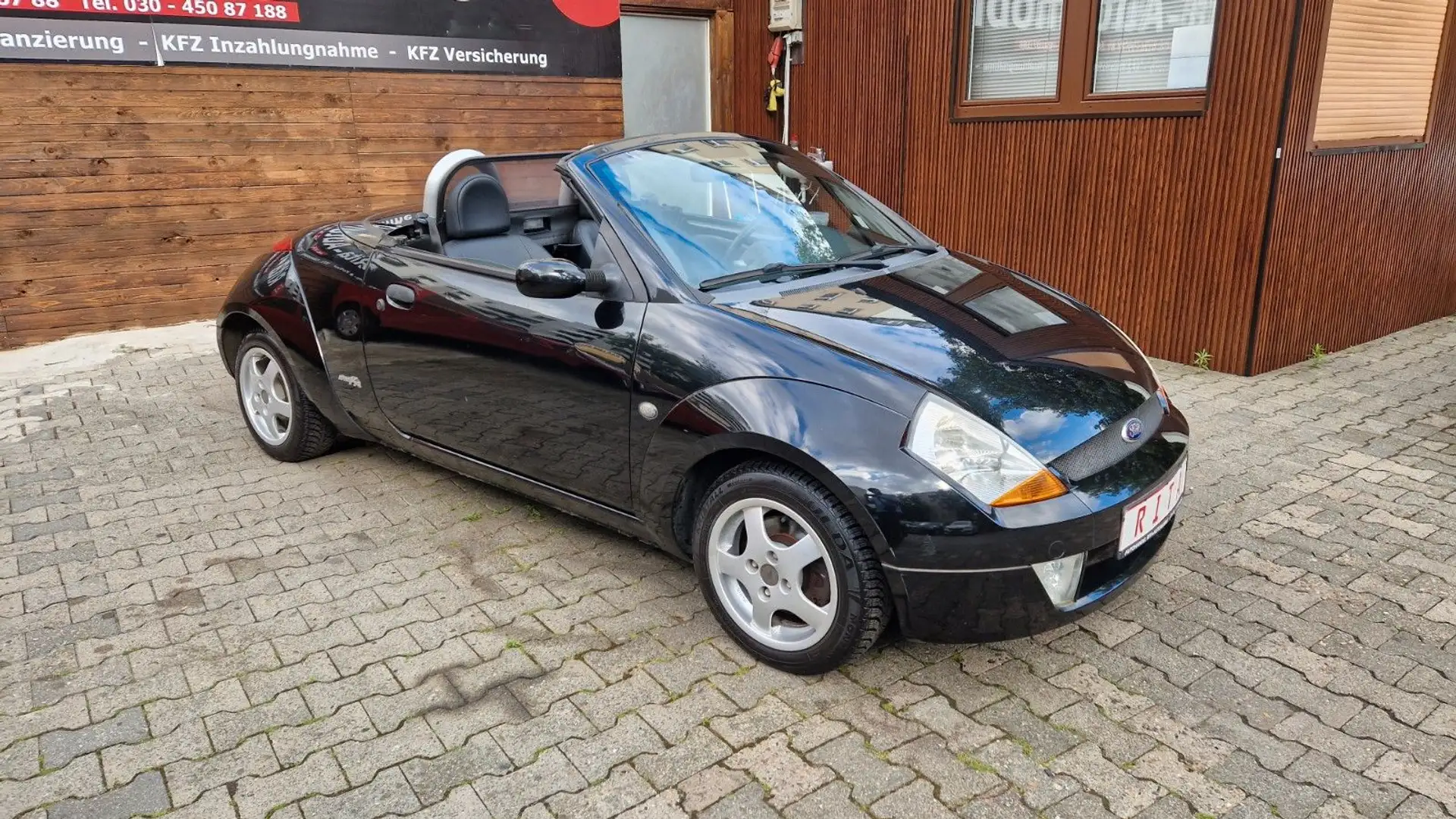 Ford Streetka 1.6 Volleder, Klima, Tüv Neu Noir - 2
