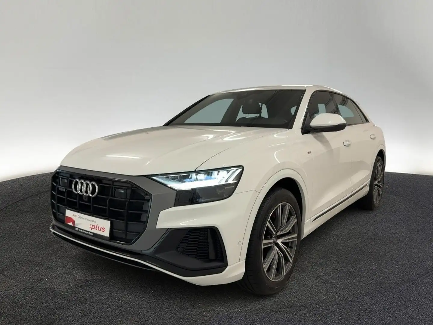 Audi Q8 55 TFSI qu.tiptr. MATRIX NAVI 360°K VIRTUAL Weiß - 2