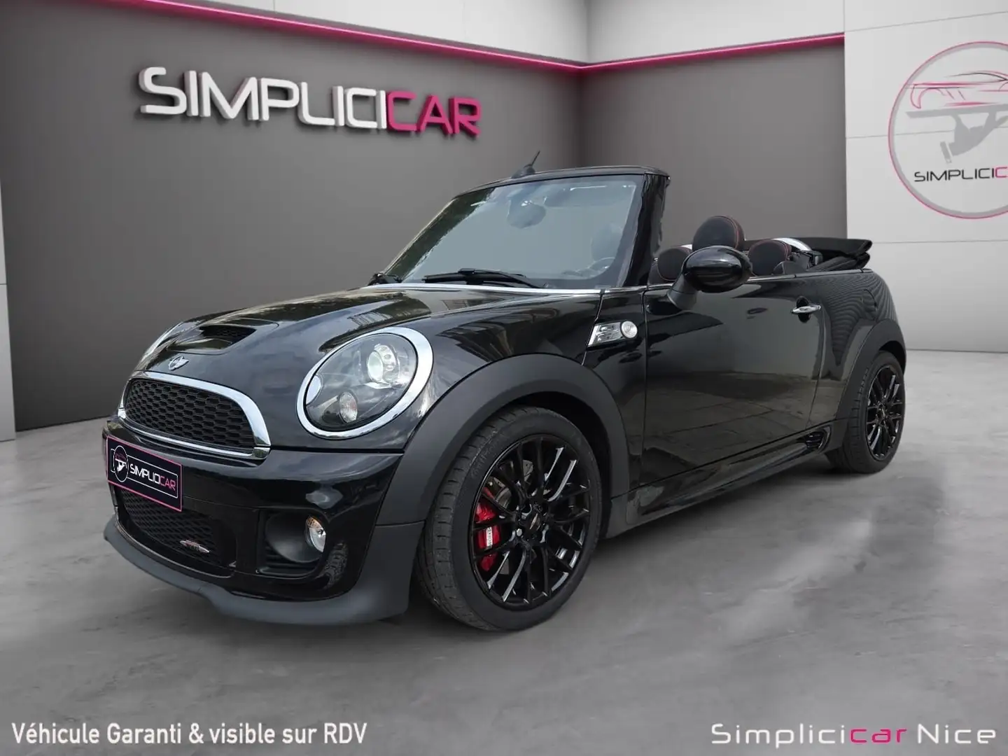 MINI Cooper Cabrio 1.6 211ch R57 Noir - 1