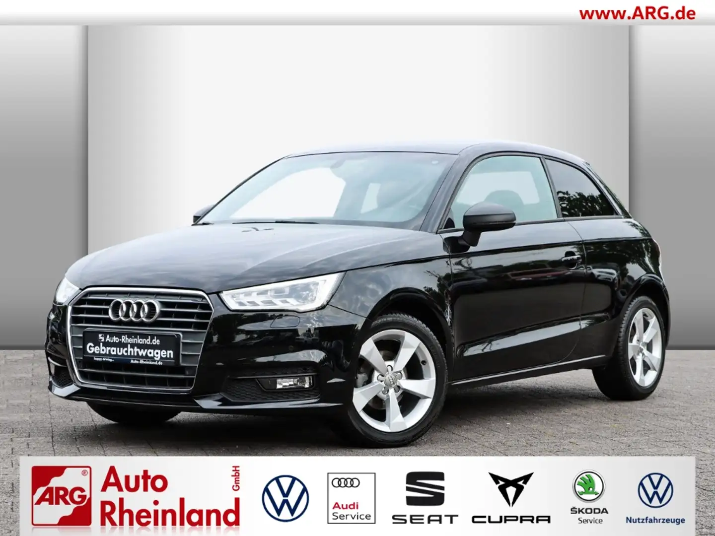 Audi A1 sport 1.0 TFSI ultra XENON/NAVI/GRA/SITZHZ/PDC Schwarz - 1