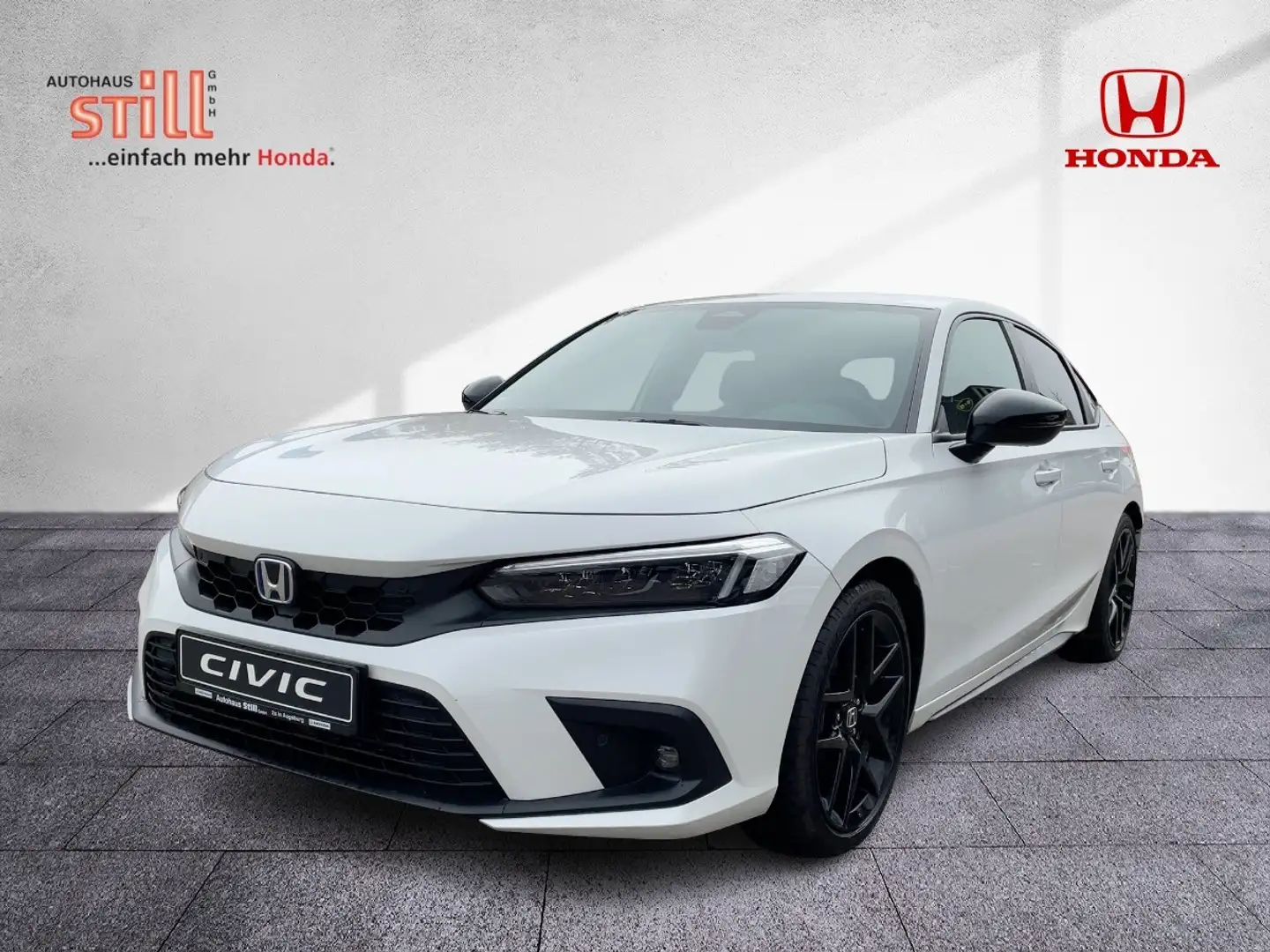 Honda Civic e:HEV  Sport Navi* LED* Kamera* Sitzheiz.* Alb - 2