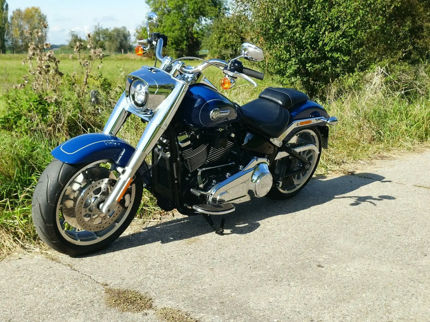 Harley-Davidson Fat Boy Azul - 2