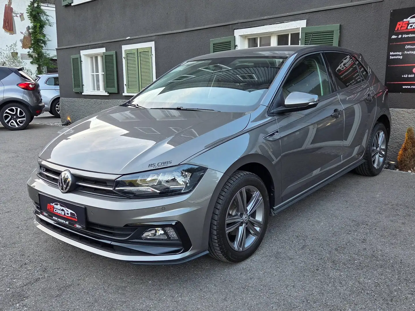 Volkswagen Polo R-Line Erst 68000 KM  ACC/Led/PDC Frisch Vorgeführt 10/2027 Grau - 1