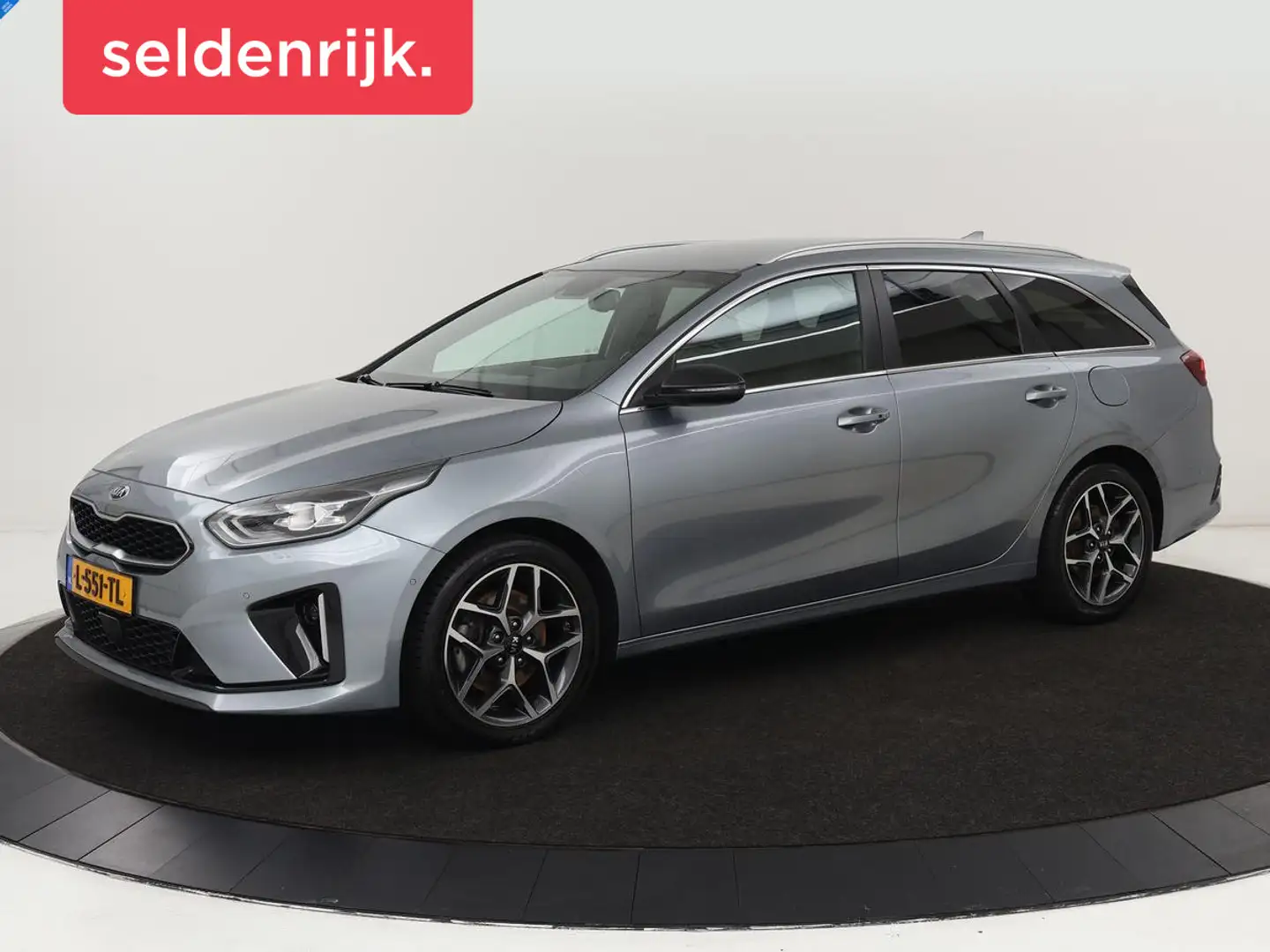 Kia Ceed / cee'd 1.5 T-GDi GT-Line | Leder/Alcantara | Stoel & stuu Grijs - 1