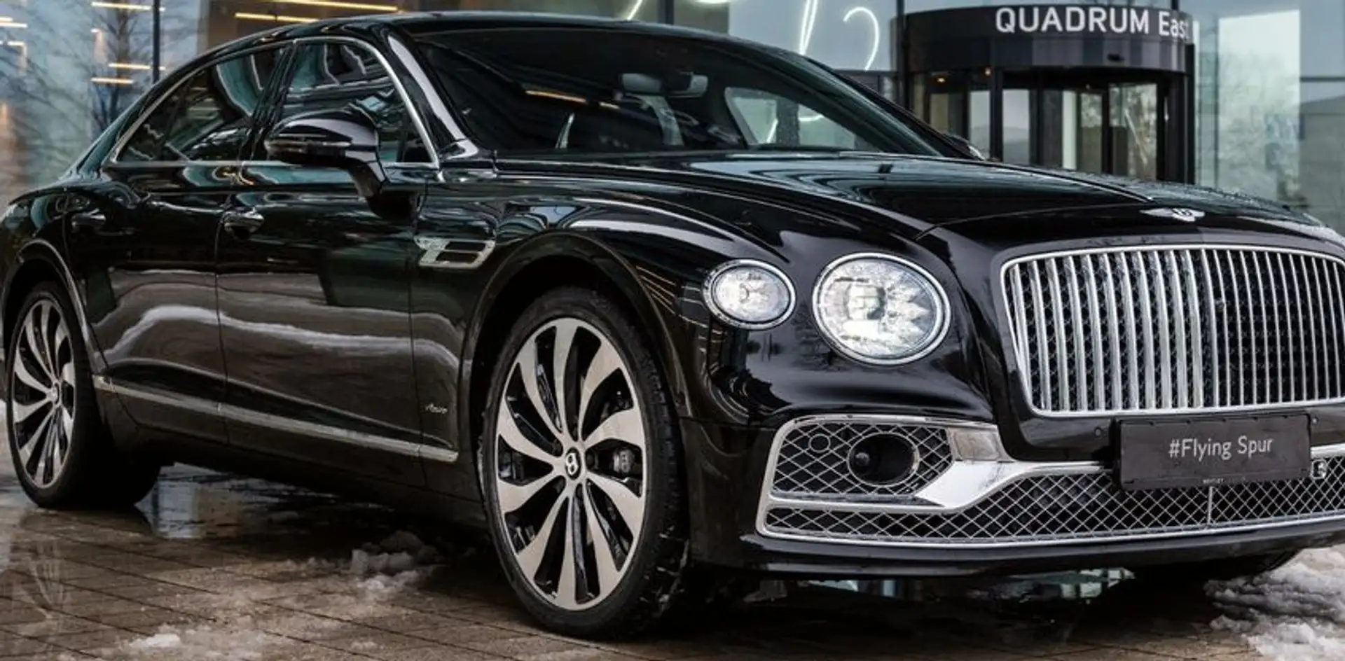 Bentley Flying Spur Hybrid Czarny - 2