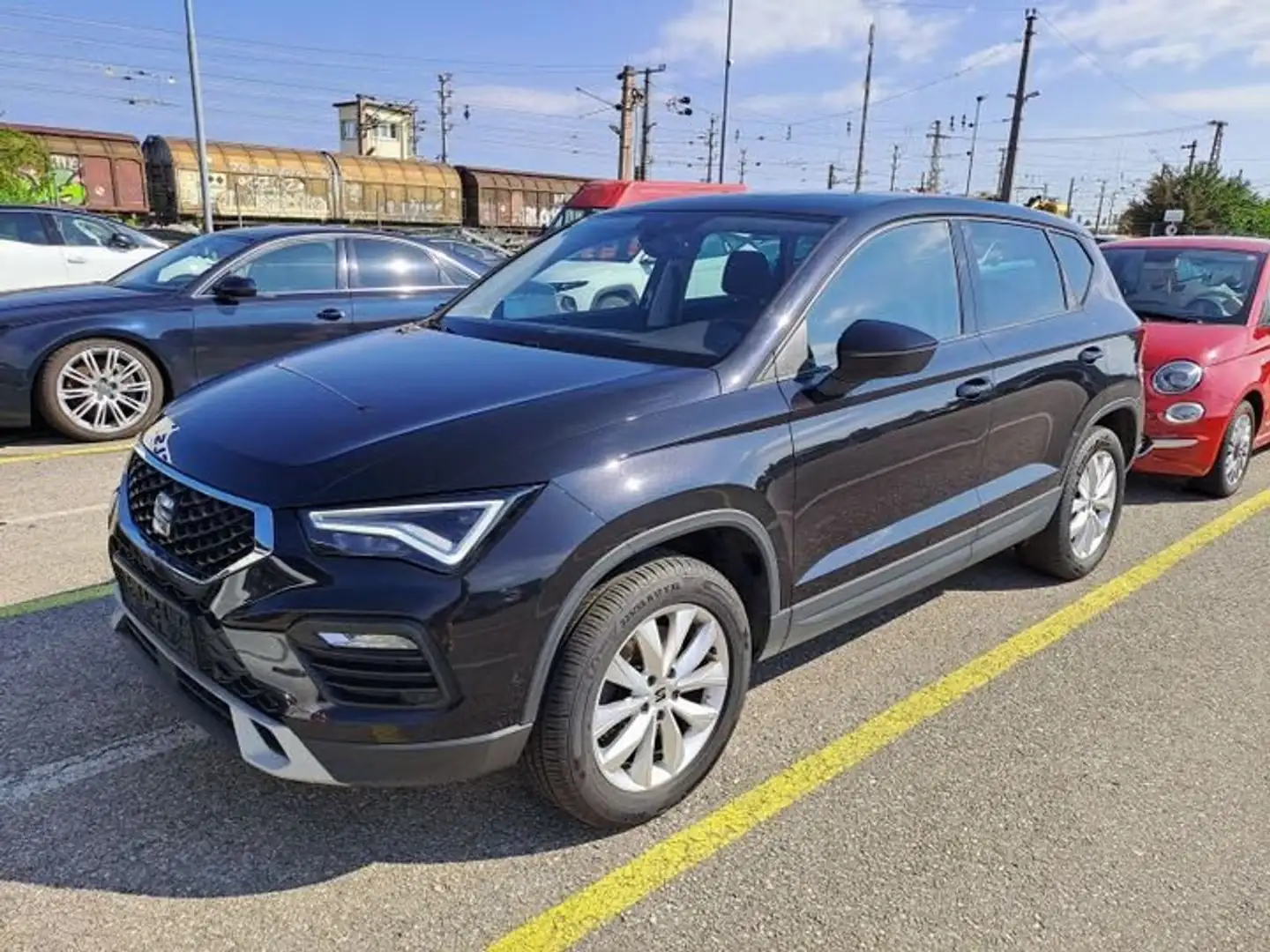 SEAT Ateca 2.0 TDI DSG 4Drive ** LED *PANO * NAVI * KAMERA * Noir - 1
