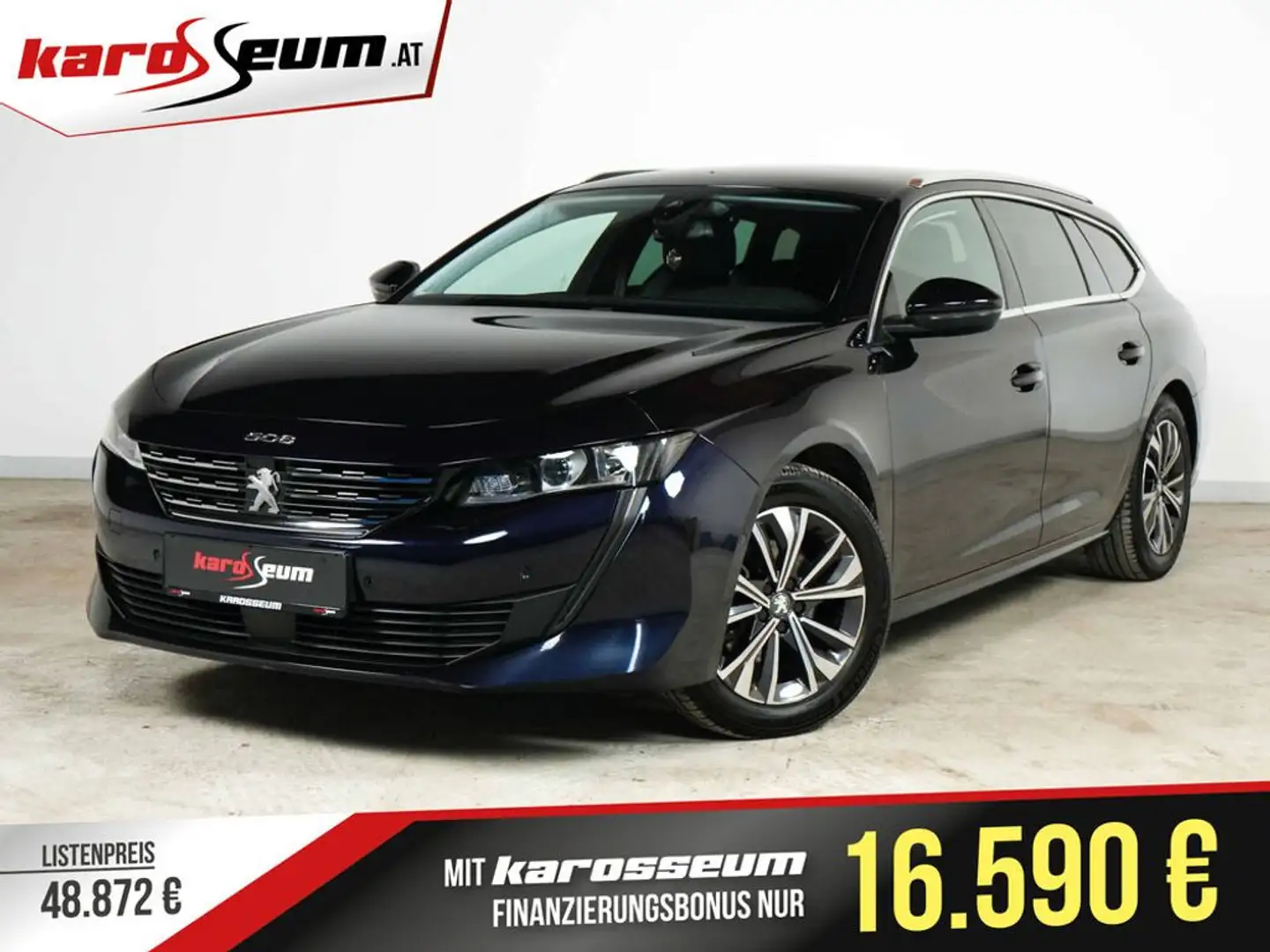 Peugeot 508 Allure Pack *ACC*AHK*RFK*WINTER-P*SPUR* Blau - 1