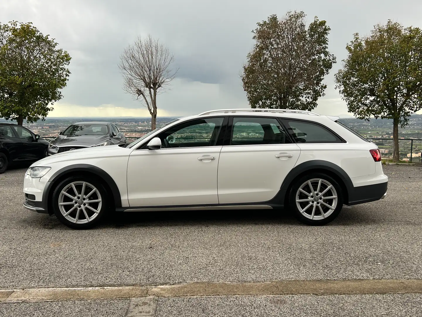 Audi A6 allroad 3.0 TDI 272cv TETTO PELLE SOSP PNEU IVA ESPOSTA Weiß - 2