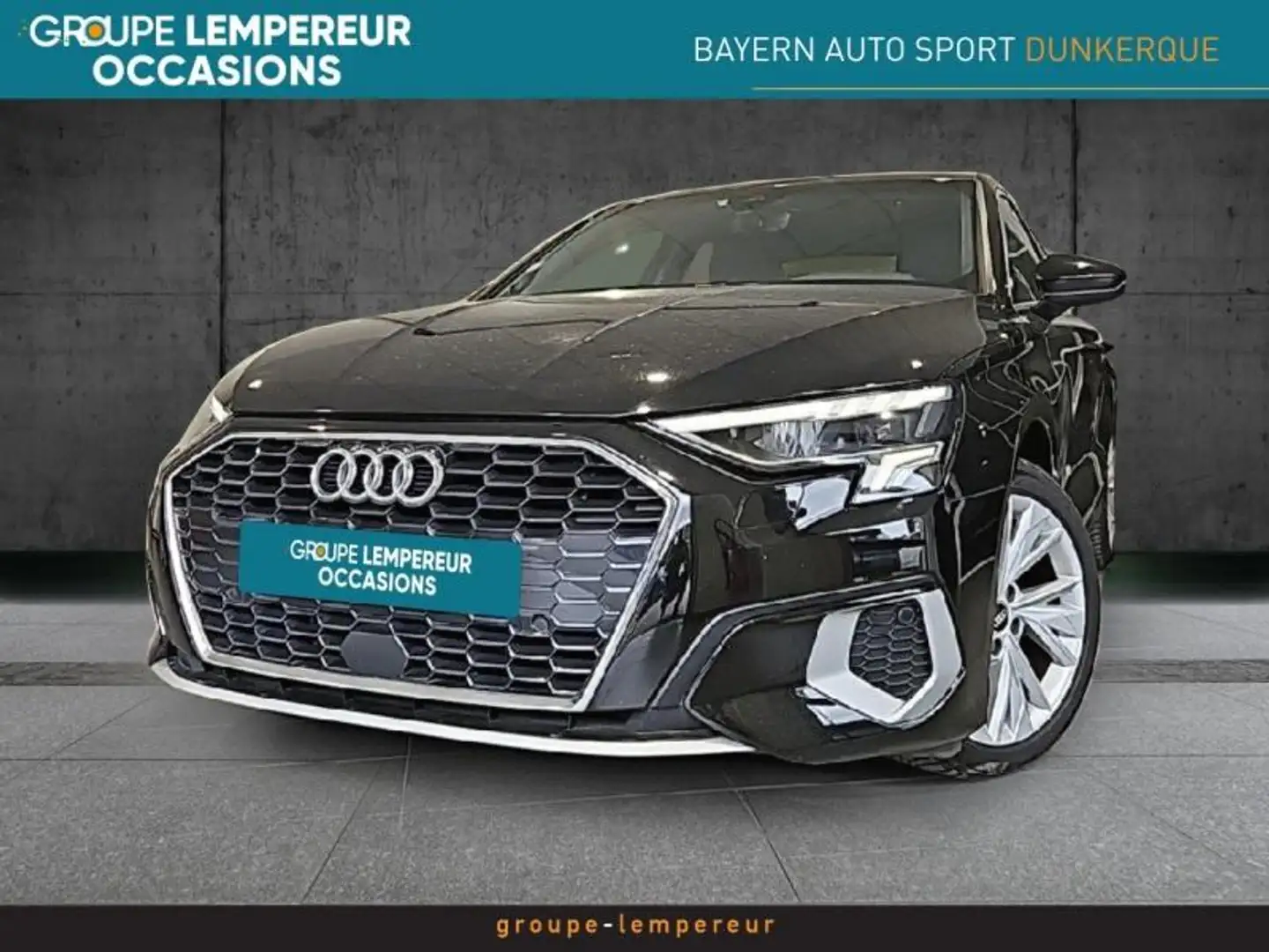 Audi A3 35 TFSI 150ch Mild Hybrid Design Luxe S tronic 7 Noir - 1
