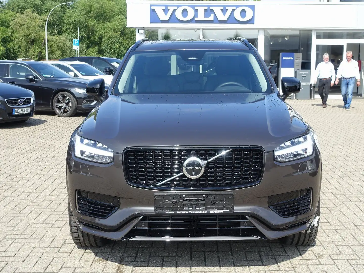 Volvo XC90 Plus Dark T8 AWD Plug-in Hybrid/360°/Pano. Gris - 2