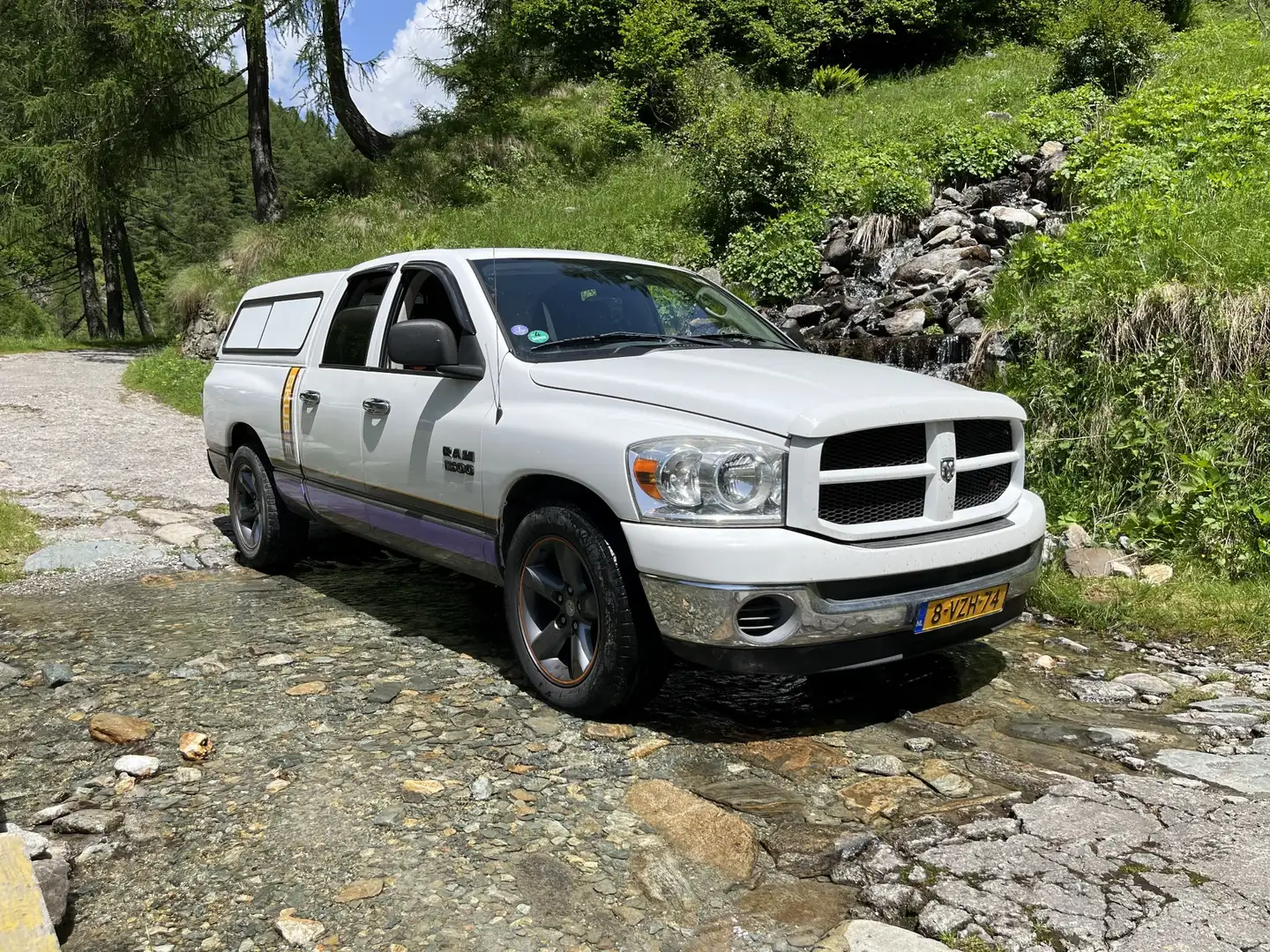 Dodge RAM Thunder Road Білий - 1