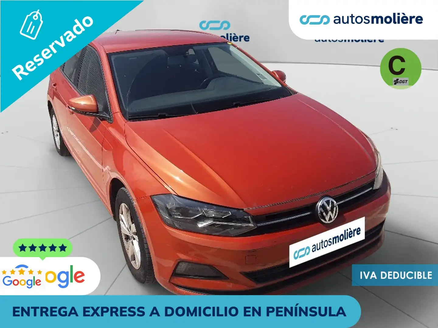 Volkswagen Polo 1.0 Advance 59kW Arancione - 2