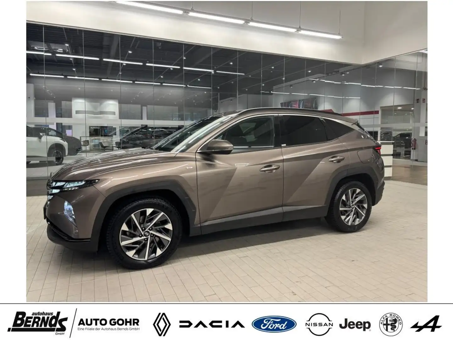 Hyundai TUCSON 1.6 T-GDi 48V-Hybrid 2WD Trend LED KLIMA R-KAM SHZ Braun - 1
