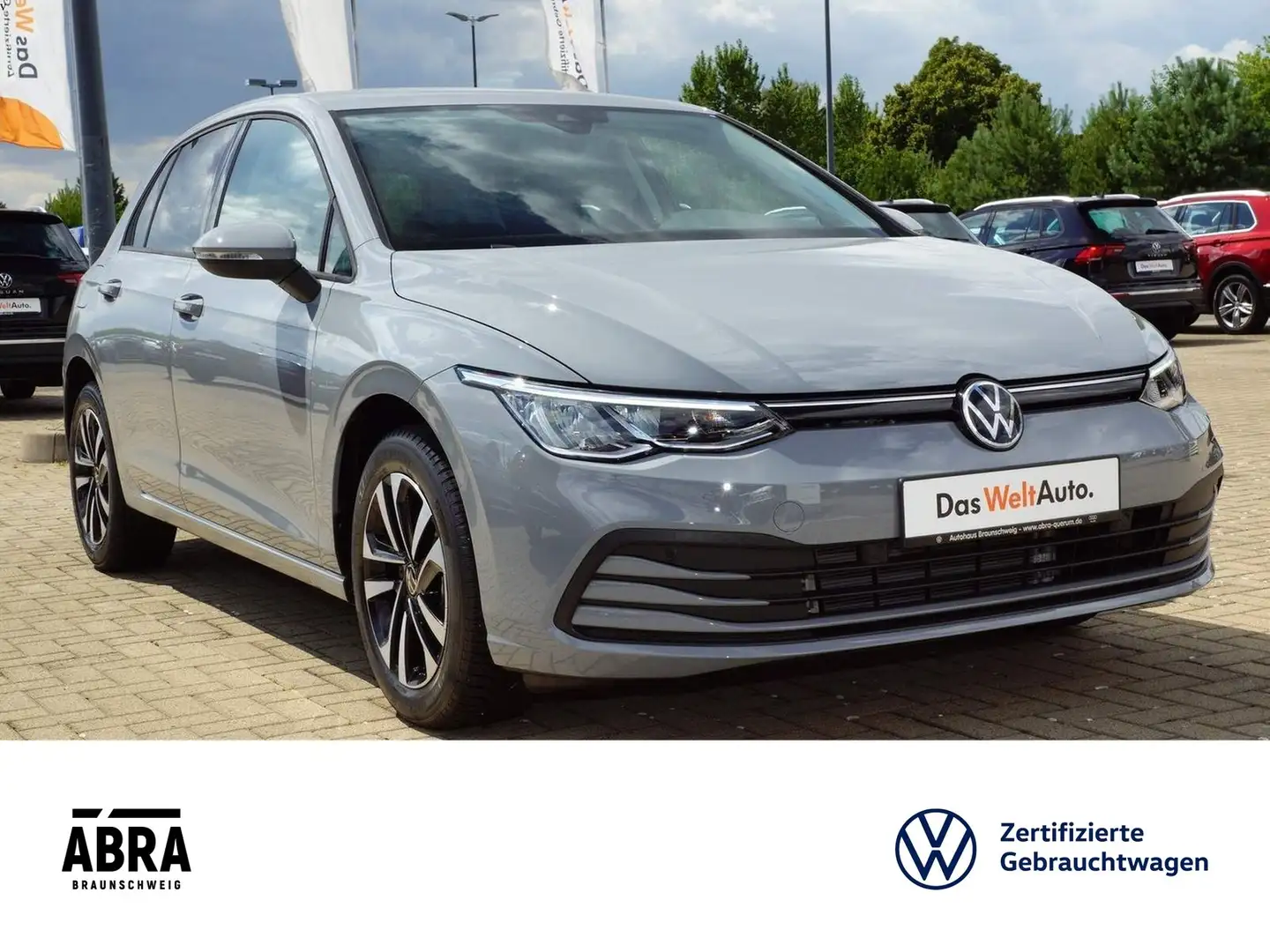 Volkswagen Golf VIII 1.0 TSI United NAV+LED+ACC+PDC+DAB+ Grau - 2